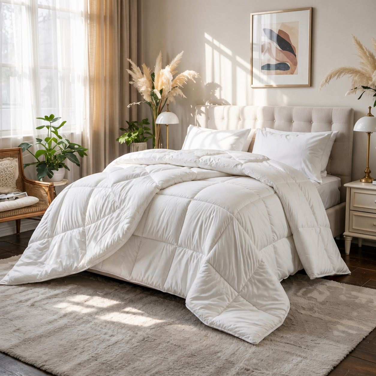 Luxury Hotel Collection Cotton Comforter