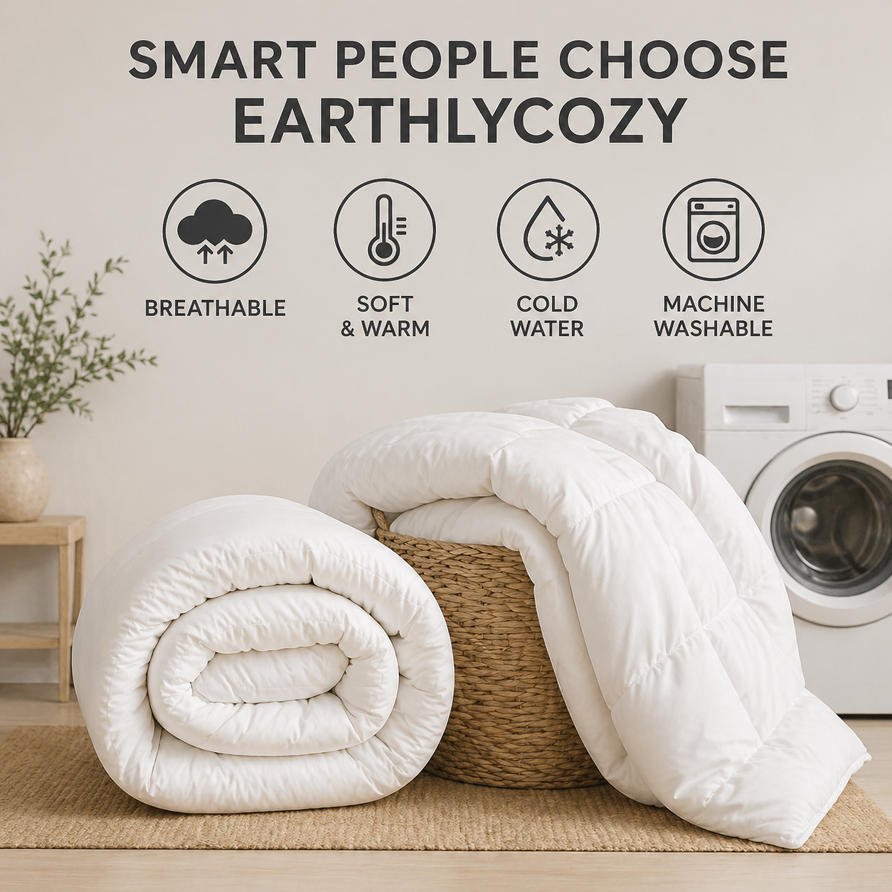 Luxury Hotel Collection Cotton Comforter